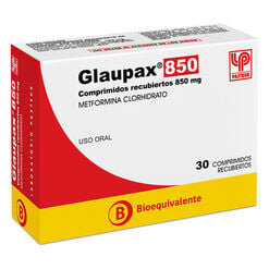 Glaupax 850 mg x 30 Comprimidos Recubiertos - Pasteur