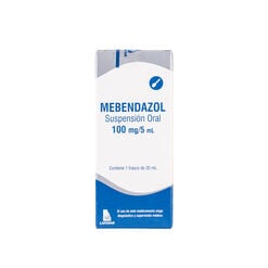 Mebendazol 100 mg/5 ml x 35 ml Suspensión Oral BPH S.A.