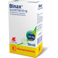 Product image of Binax 60 mg Caja 28 Cáps. con Gránulos Con Recubrimiento Entérico - Chile