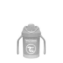 Vaso Mini Cup Twistshake 230Ml +4M Gris