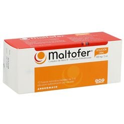 Maltofer 100 mg/5 ml x 5 ml Solución Oral 10 Frascos - Andromaco s.a.