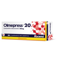 Olmepress 20 mg x 30 Comprimidos Recubiertos - Ascend