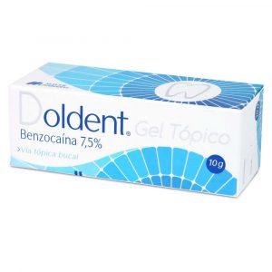 DOLDENT GEL TOP.7.5% 10GR