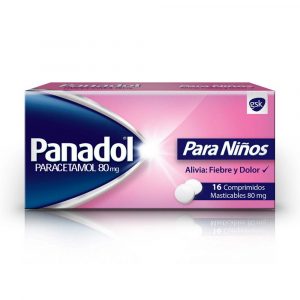 Product image of PANADOL PED. COM. 80MG. 20