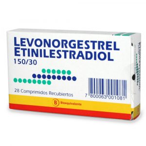 LEVONORGESTREL-ETINILESTRADIOL BE.COM.150/30.28 (BE)