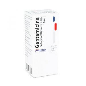 GENTAMICINA SOL.OFT.0.3%5ML