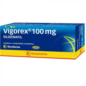 Product image of VIGOREX 100MG X 6 COMP