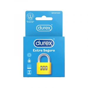 DUREX EXTRA SEGURO X 3 UN