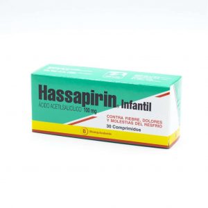 Product image of HASSAPIRIN INF. COM 100MG 30 COMP