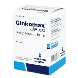 GINKOMAX 80MG  30 CAP