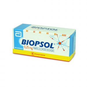 BIOPSOL COM.0.25MG.30 (BE)