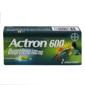 ACTRON 600 MG X 2 COMPRIMIDOS