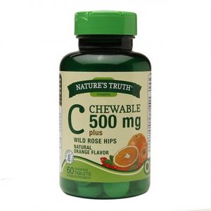 VITAMINA C 1000 MG MASTICABLES X 60