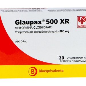 Product image of GLAUPAX. XR 500 MG X30COM