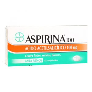 ASPIRINA COM.100MG.42