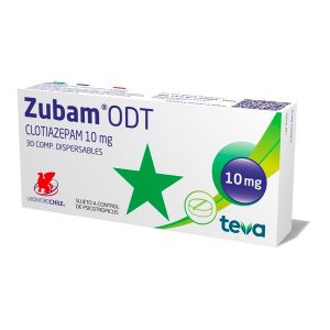 ZUBAM ODT 10MG X 30 COMP