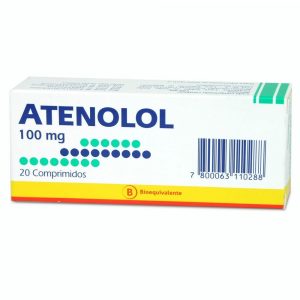 ATENOLOL BE.COM.100MG .20 (BE)