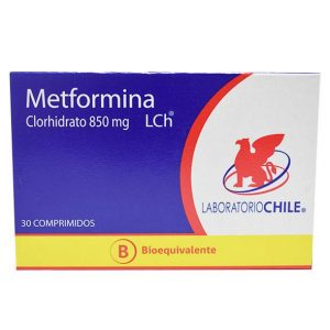 METFORMINA BE. COMREC. 850MG. 60 CHILE