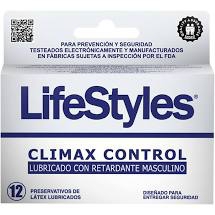 LIFESTYLES CLIMAX CONTROL X 12