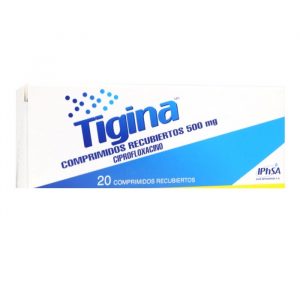 TIGINA COMP 500 MG X 20