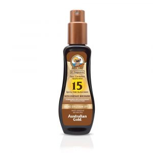 A.GOLD F15 SP.GEL.BRON 125ML