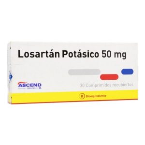 LOSARTAN POTASICO 50 MG. 30 COMP. (ASC) (B)