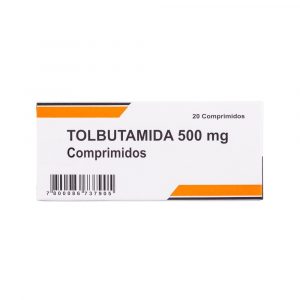 TOLBUTAMIDA COM.500MG.20