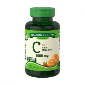 VITAMINA C 1000 MG PLUS WILD ROSE HIPS 100 CAPSULAS