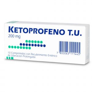 Product image of KETOPROFENO COM. 200MG. 10