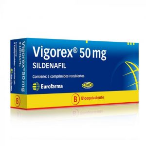 VIGOREX  50MG X6 COMP