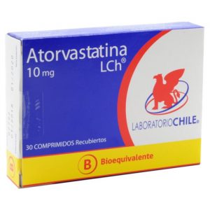 ATORVASTATINA CHILE COMREC.10MG30 (BE)