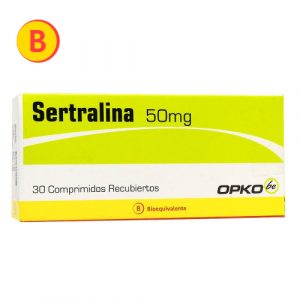 SERTRALINA 50 MG X 30 COMP OPKO