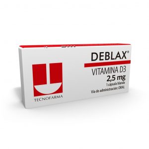 Product image of DEBLAX  2.5MG. UNIDOSIS