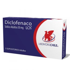 DICLOFENACO50 MG X 5 SUP ADULTO