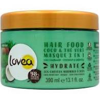 LOVEA HAIR-FOOD COCO & TE VERDE TODO TIPO CABELLO X 390ML