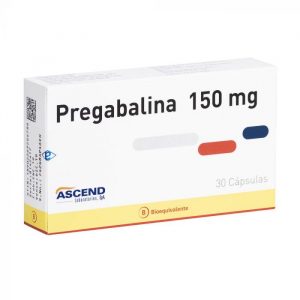PREGABALINA BE 150 MG X 30 CAPS