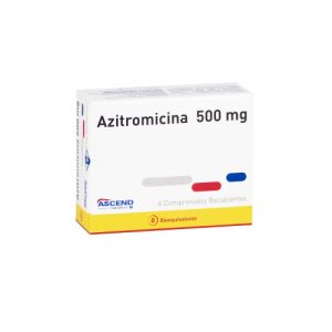 Product image of AZITROMICINA 500 MG X 6 COMP ASCEND