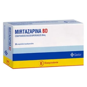 MIRTAZAPINA BD DISP COM 30MG X 30
