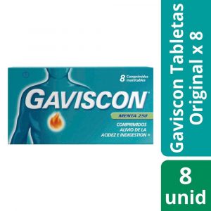 Product image of GAVISCON COM. MENTA x 8