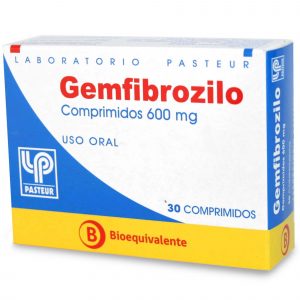 Product image of GEMFIBROZILO BE. COM. 600MG. 30