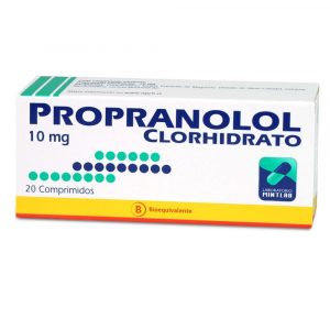 PROPANOLOL 10MG X 20 COMP