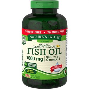 OMEGA 3 FISH OIL 1000MG. 250 CAP.