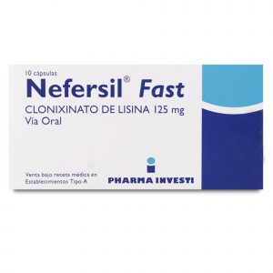 NEFERSIL FAST CAP.125MG10