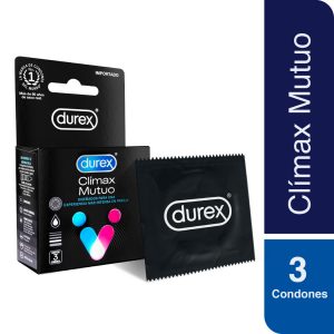 DUREX CLIMAX MUTUO X 3 UN