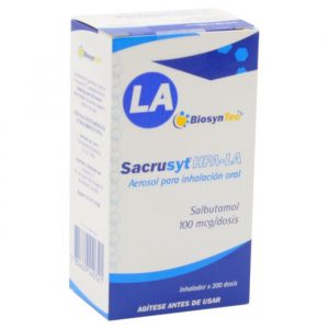 Product image of SACRUSYT HFA-LA INHALADOR SIN ALCOHOL