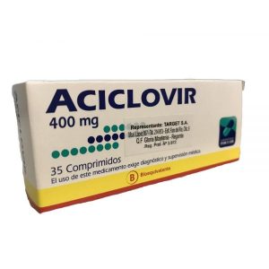 ACICLOVIR BE.COM.400MG.35