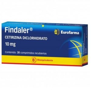 FINDALER (BE) 10 MG X 30 COMP REC