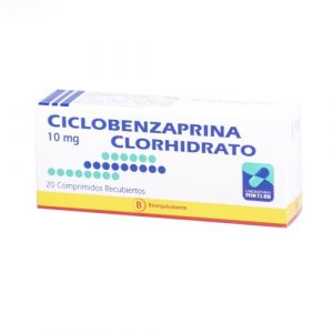 CICLOBENZAPRINA 10 MG X 20 COMP REC MINTLAB