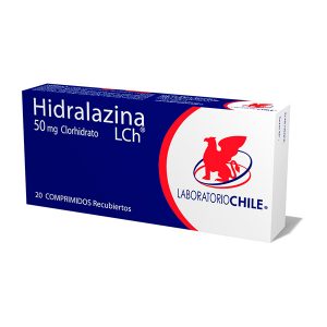 Product image of HIDRALAZINA COM. 50MG. 20