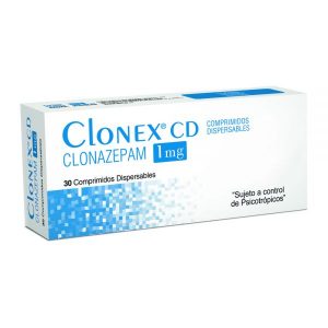 CLONEX CD 1 MG X 30 COMP. DISP.